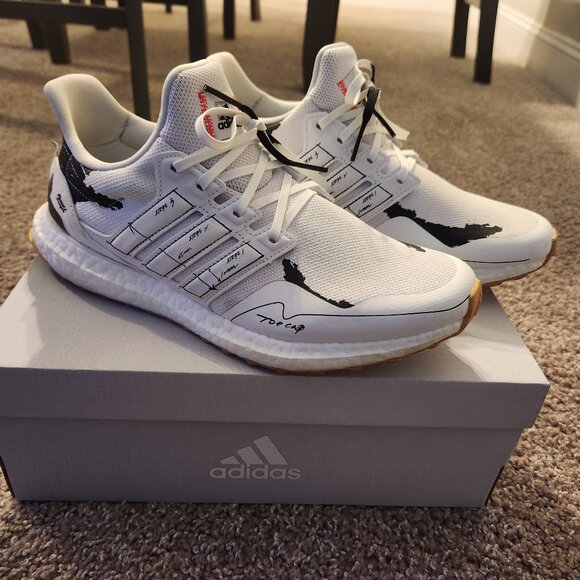 Adidas UltraBoost Clima 'Schematic - White' GY0524 - Picture 1 of 12
